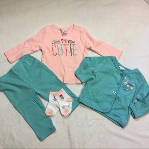 NWT Absorba baby outfit bundle